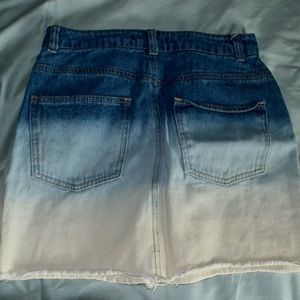 Acid Wash Jean Skirt — Forever 21